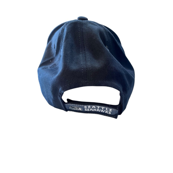 NFL Seattle Seahawks NWOT Football Cap Hat Adjustable Royal Blue Sports College - Picture 3 of 4